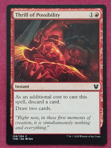 "Thrill Of Possibility" - Magic The Gathering Card - Theros Beyond Death