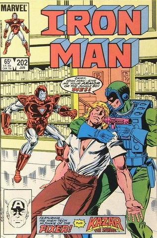 Iron Man #202 - Marvel Comics - 1986
