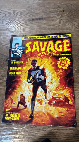 Savage Action #1 - Marvel/British - 1980