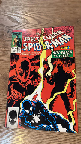 Peter Parker, Spectacular Spider-Man #134  - Marvel Comics - 1988