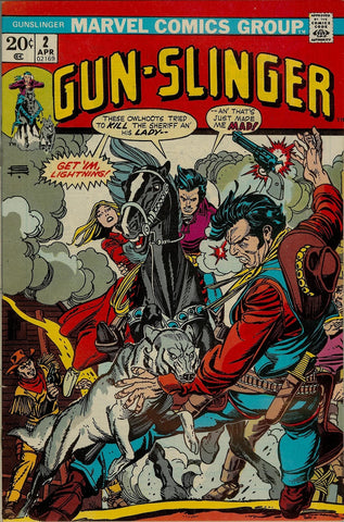Gun-Slinger #2 - Marvel Comics - 1973