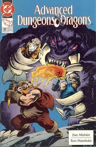 Advanced Dungeons & Dragons #32 - DC Comics - 1991