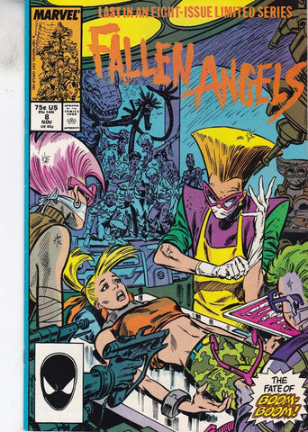 Fallen Angels #7 - Marvel Comics - 1987