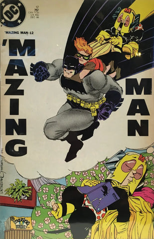 'Mazing Man #12 - DC Comics - 1986