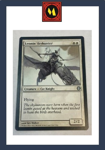 "Leonin Skyhunter" - Magic The Gathering Card - Knights vs Dragons