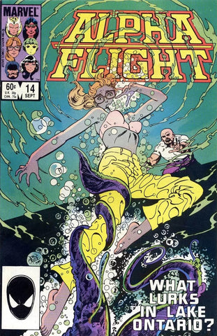 Alpha Flight #14 - Marvel Comics - 1984