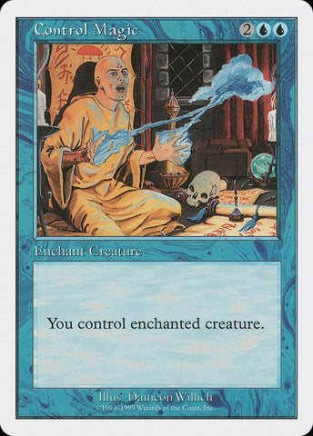 "Control Magic" - Magic The Gathering Card - Battle Royale Box Set