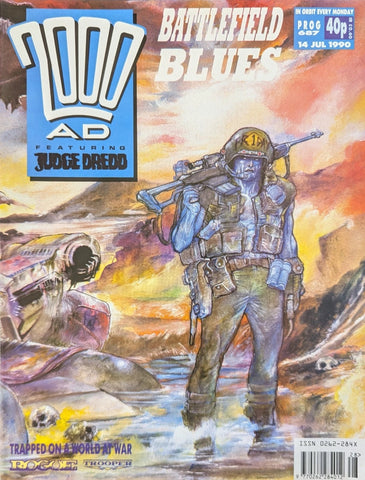 2000AD Comic Prog #687 and #688 - 1990