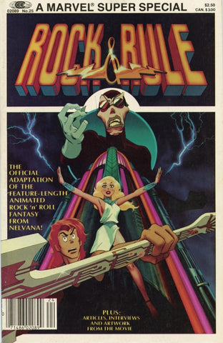 Rock & Rule: Marvel Super Special #25 - Marvel Comics - 1983