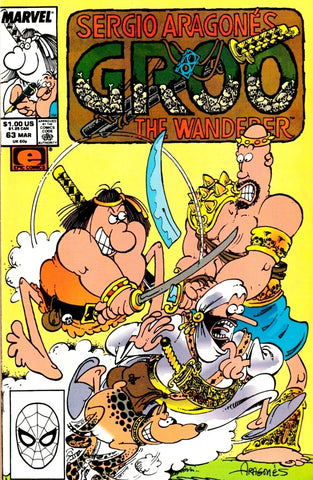 Groo the Wanderer #63 - Marvel Comics - 1990