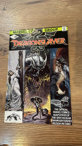 Dragonslayer #1 - Marvel Comics - 1981 - Back Issue
