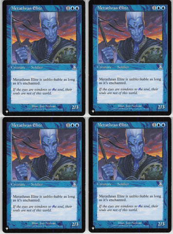 "Metathran Elite" x4 - Magic The Gathering - Urza's Destiny - 4-Card Playset