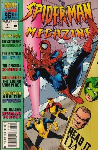 Spider-Man Megazine #4 - Marvel Comics - 1995