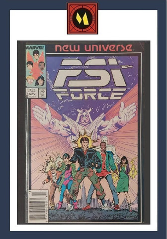 Psi Force #1 - Marvel Comics - 1986