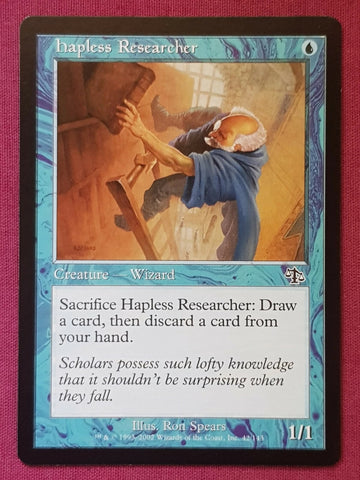 "Hapless Researcher" x4 - Magic The Gathering Card - Judgment - 4-Card Playset