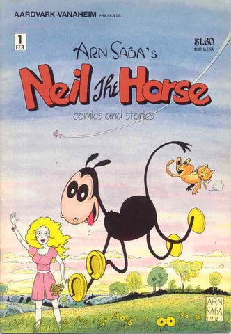 Neil the Horse Comics and Stories #1 & #2 - Aardvark-Vanaheim - 2000
