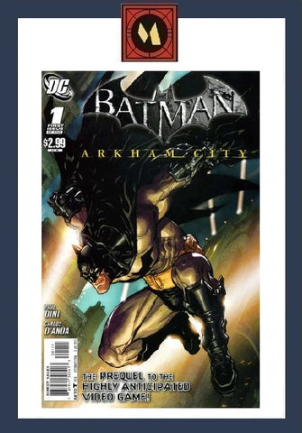 Batman: Arkham City #1 - DC Comics - 2011 - Cover A