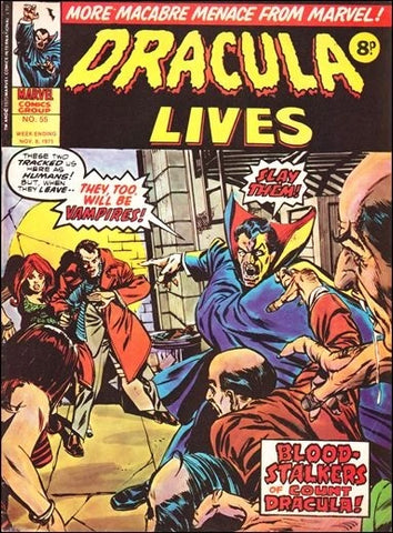 Dracula Lives #55 - Marvel Comics / British - 1975