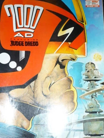 2000AD Comic Prog #619 - 1989