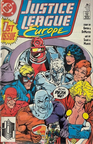 Justice League Europe #1 - #3 (LOT 3x Comics) - DC - 1989