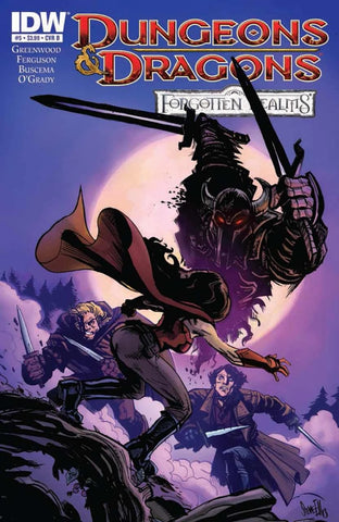 Dungeons & Dragons: Forgotten Realms #5 - IDW - 2012 - Cover B