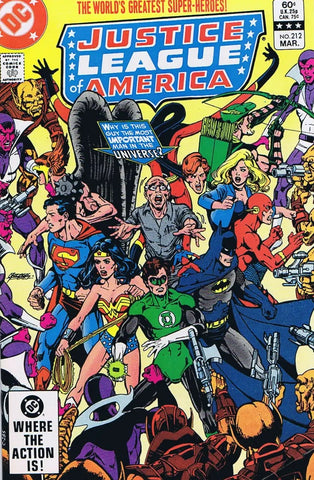 Justice League America #212  - DC Comics - 1983