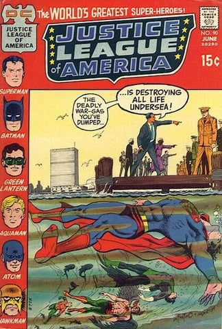 Justice League America #90 - DC Comics - 1971