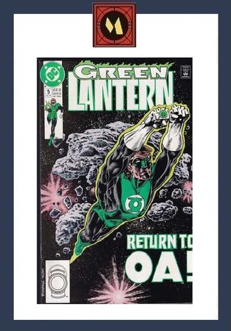 Green Lantern #5 - DC Comics - 1990