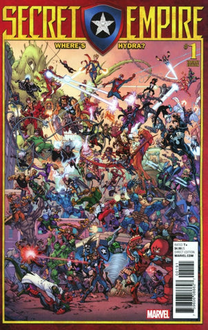Secret Empire #1 - Marvel Comics - 2017 - Where's Hydra Variant