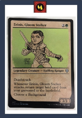 "Erinis, Gloom Stalker" x4 - Magic The Gathering - CLB - 4-Card Playset