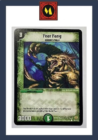 "Fear Fang" - Duel Masters CCG Card - 95/110