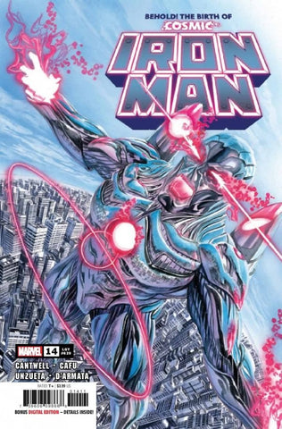 Iron Man #14 (LGY #639) - Marvel Comics - 2021 - 1st Cosmic Iron Man