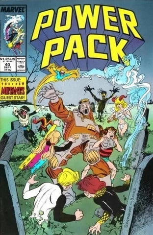Power Pack #40 - Marvel Comics - 1988