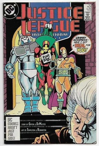 Justice League International #20 - #22 (3x Comics RUN) - DC Comics - 1988