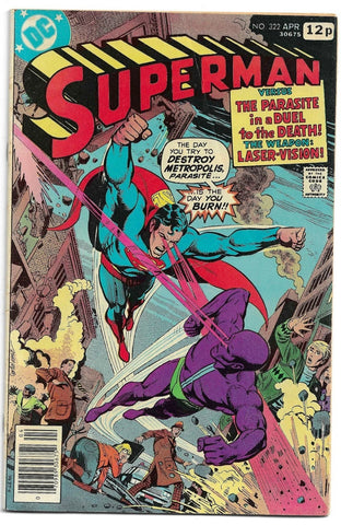 Superman #322 - DC Comics - 1978 - Pence Copy