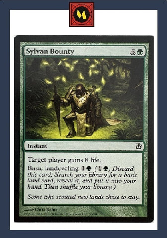 "Sylvan Bounty" - Magic The Gathering Card - Duel Decks