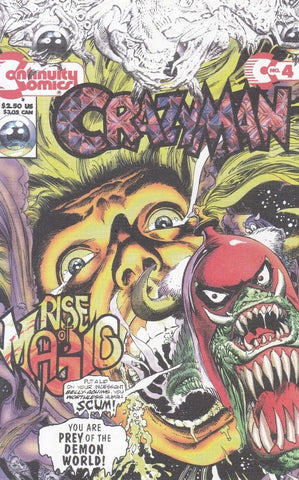 Crazyman #4 - Continuity Comics - 1994