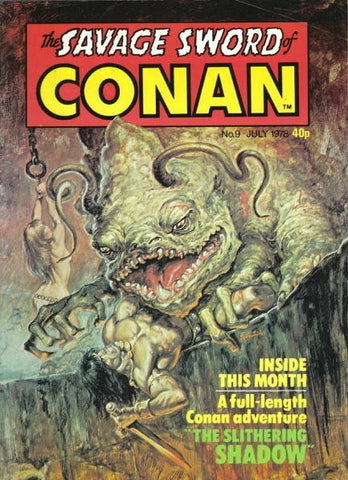 Savage Sword of Conan Magazine #9 - Marvel - 1978