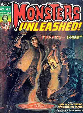 Monsters Unleashed 8 - Curtis Magazines / Marvel - 1974