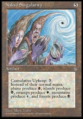 "Naked Singularity" - Magic The Gathering Card - Ice Age