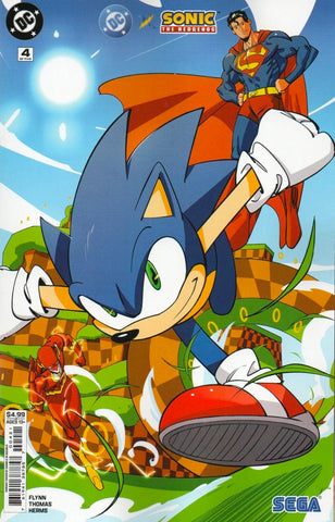 DC X Sonic The Hedgehog #4 - DC Comics - 2025