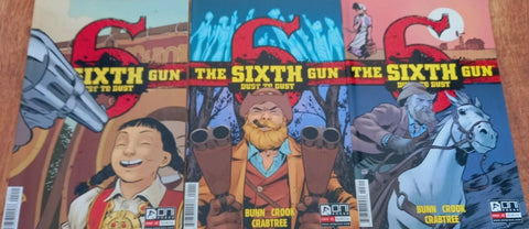 The Sixth Gun: Dust To Dust #1-3 (3 x Comics) - Oni Press - 2015
