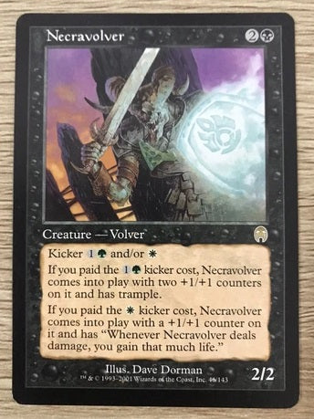 "Necravolver" - Magic The Gathering Card - Apocalypse