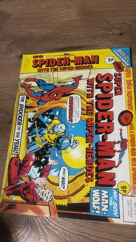 Super Spider-Man with the Super-Heroes #173 - Marvel/British - 1976 - FN