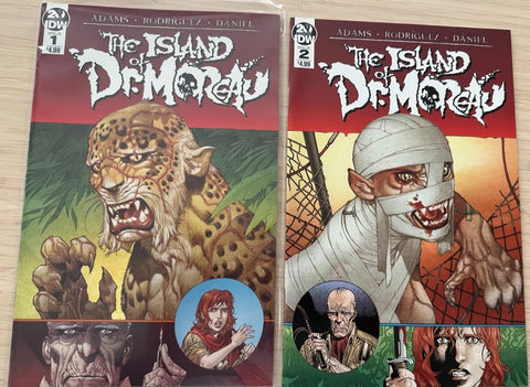 The Island Of Dr. Moreau #1 & #2 - IDW - 2019