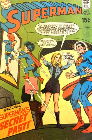 Superman #218 - DC Comics - 1969