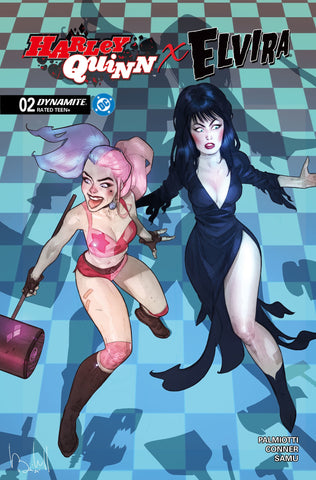 Harley Quinn X Elvira #2 - Dynamite - 2025 - Cover D