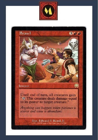 "Brawl" - Magic The Gathering Card - Mercadian Masques