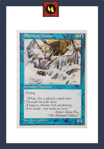 "Phantom Monster" - Magic The Gathering Card - 5th Edition