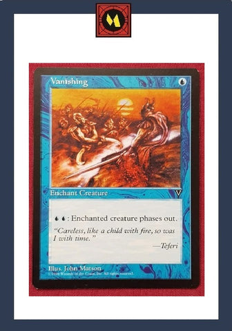 "Vanishing" - Magic The Gathering Card - Visions